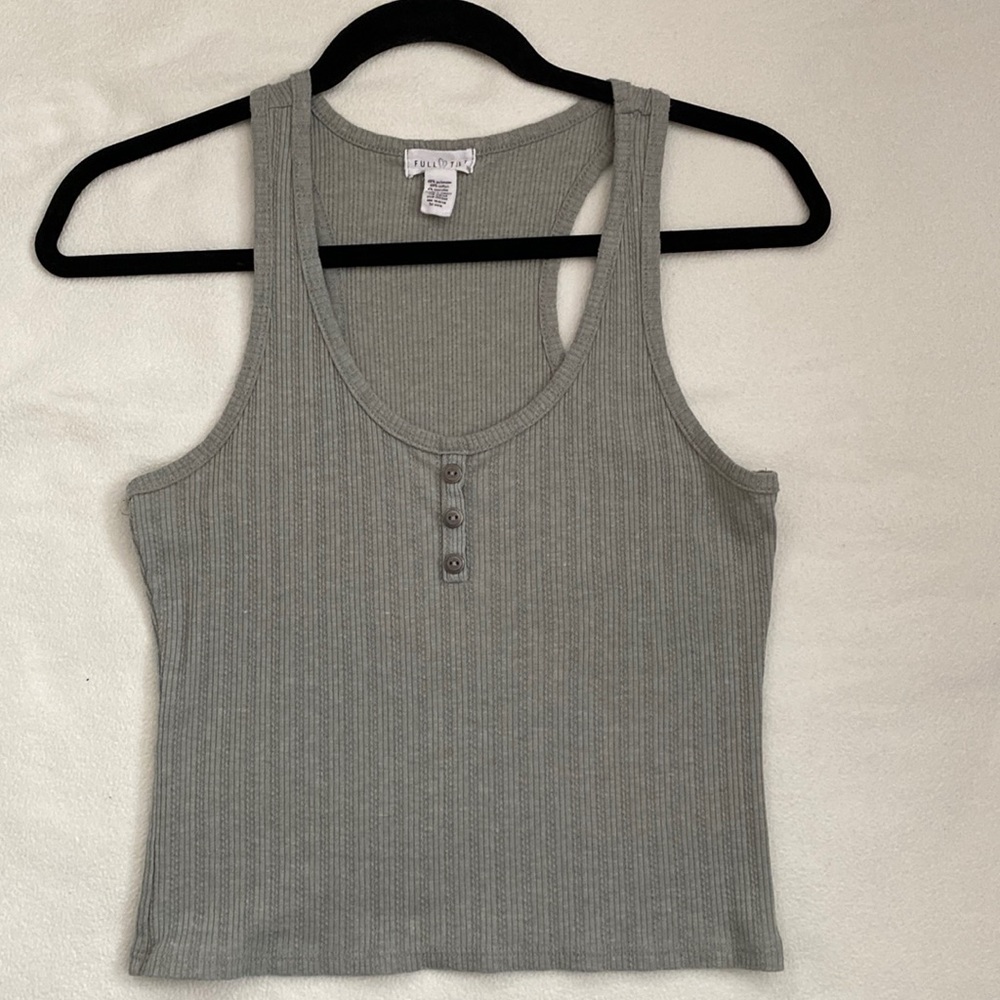 Full Tilt Knitted Tank top Cropped